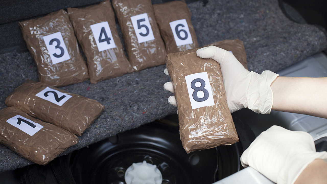 Policie v R loni zabavila 569 kg marihuany a 50 kg pervitinu - ilustran foto.