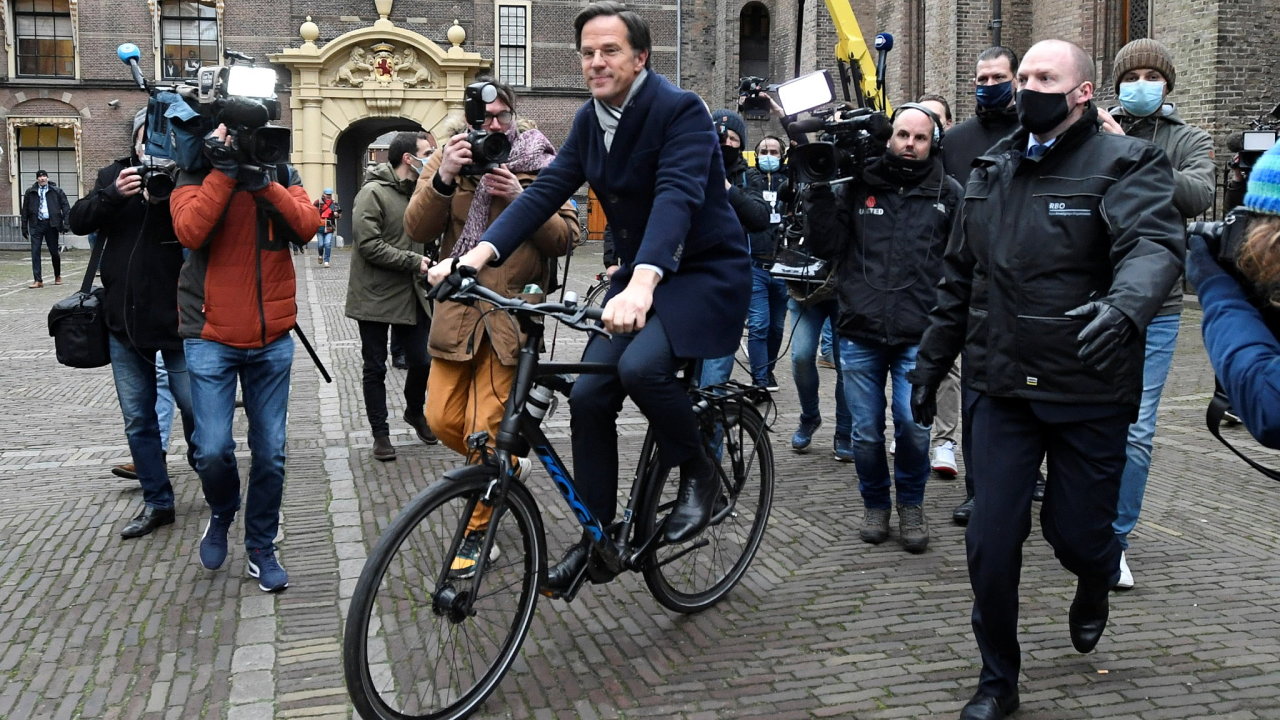 Nizozemský premiér Mark Rutte