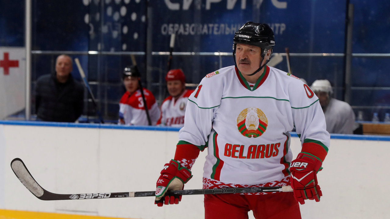 Alexandr Lukašenko, prezident, Bělorusko, hokej