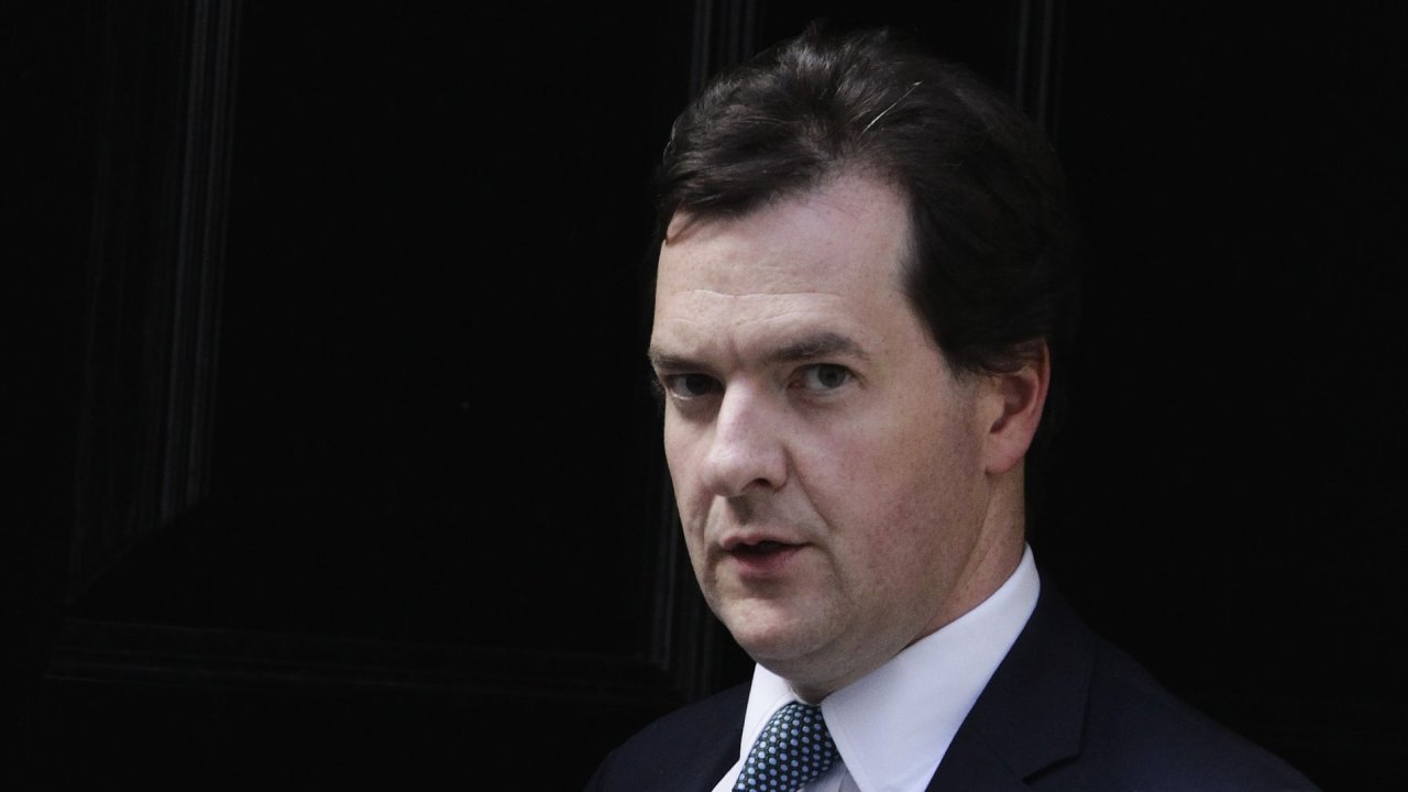 Britsk ministr financ George Osborne