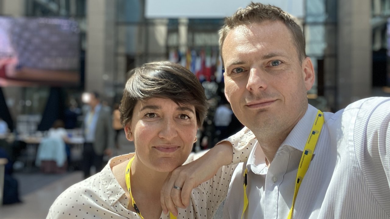 Kate�ina �afa��kov� a Ond�ej Houska, �esk� p�edsednictv� � newsletter �editel� Evropy