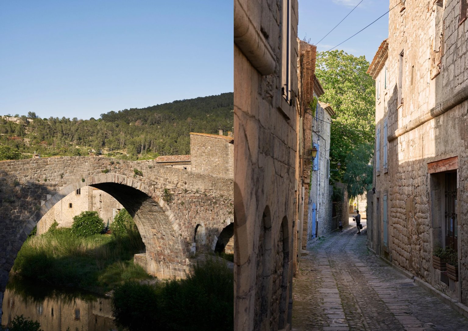 Vesnice Lagrasse, Francie