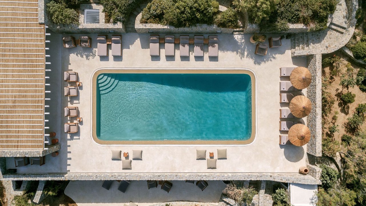 Villa Tama, Mykonos, ecko