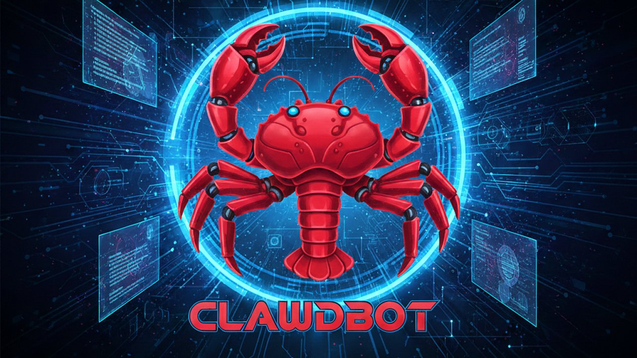 Clawdbot je agentick� AI asistent ���en� jako open source � ilustra�n� obr�zek