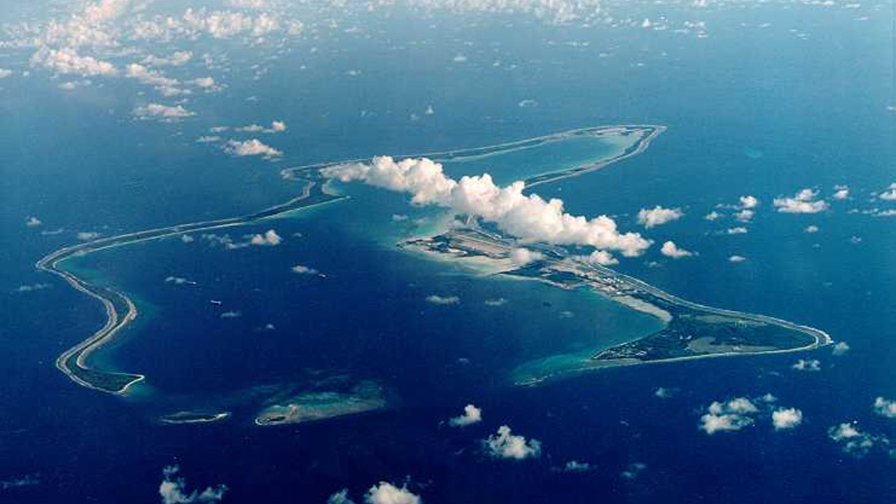 z�kladna Diego Garcia na Chagos Islands