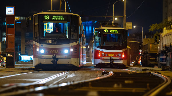 tramvaj, MHD, Praha