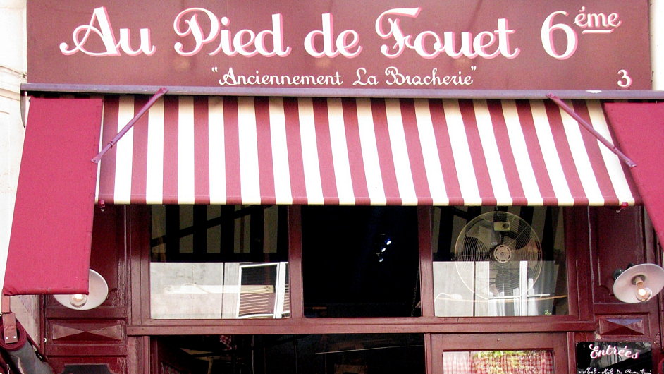 V bistru Au Pied de Fouet s oblibou jedl teba Jean Cocteau. Jeho pedkrmy jsou vyhlen dodnes.