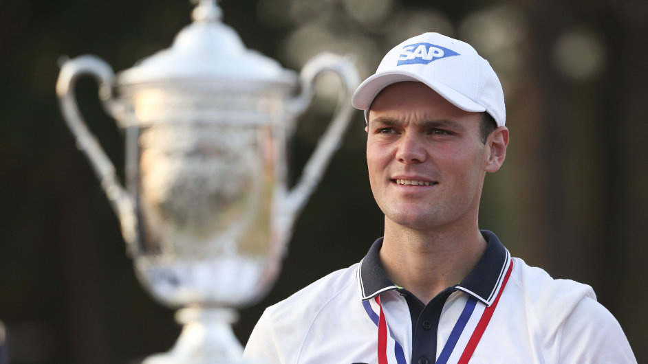 Nmeck golfista Martin Kaymer vyhrl leton US Open v Pinehurstu.
