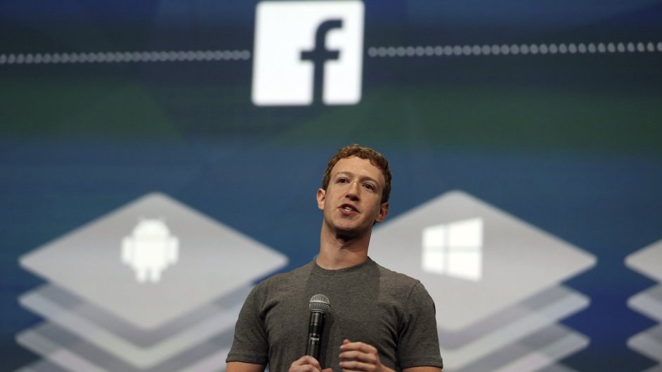 f a zakladatel Facebooku Mark Zuckerberg