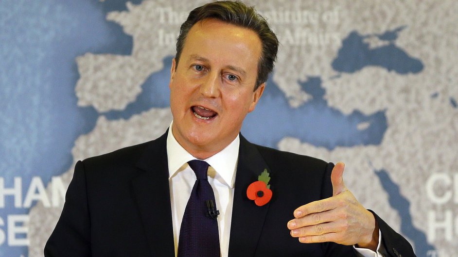 S omezovnm dvek a pohybu Evropan britsk premir David Cameron v Bruselu naraz.