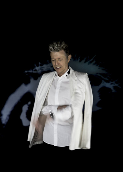 David Bowie na snímku k albu Blackstar.