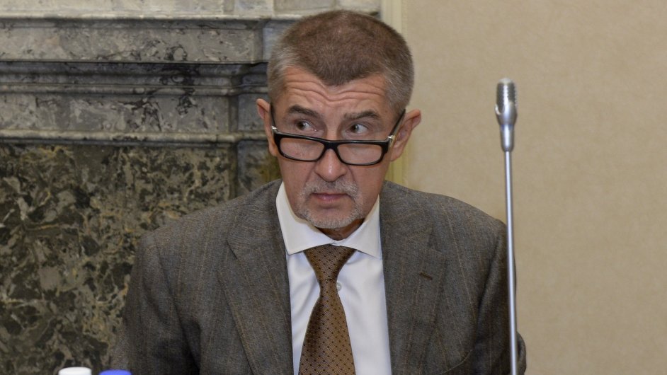 Ministr financ Andrej Babi se zastnil 24. jna v Praze jednn vldy.