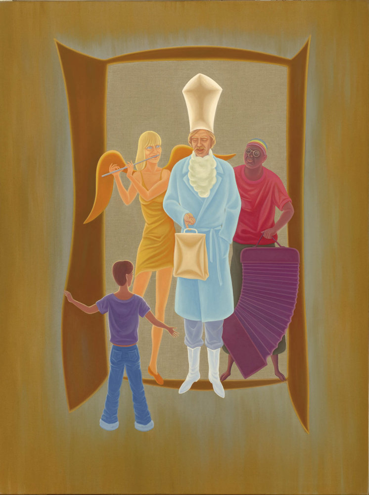 Královský večer, 2014, olej na plátně