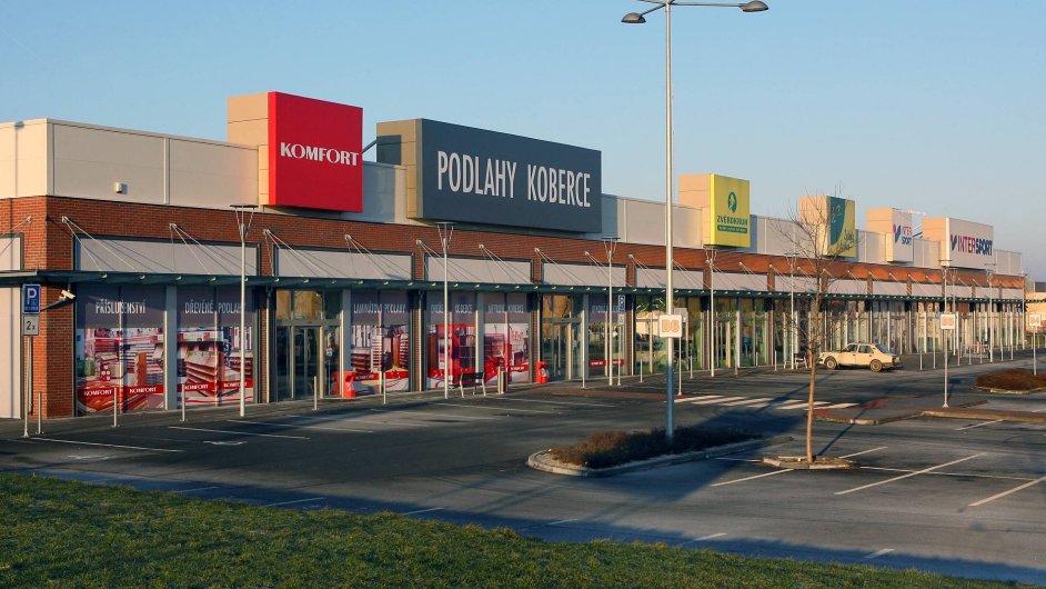 Retail park Plze