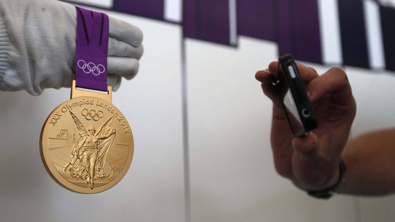 Londnsk zlat olympijsk medaile