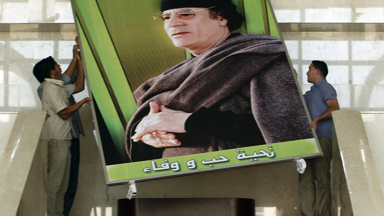 Bval libyjsk vdce Muammar Kaddf
