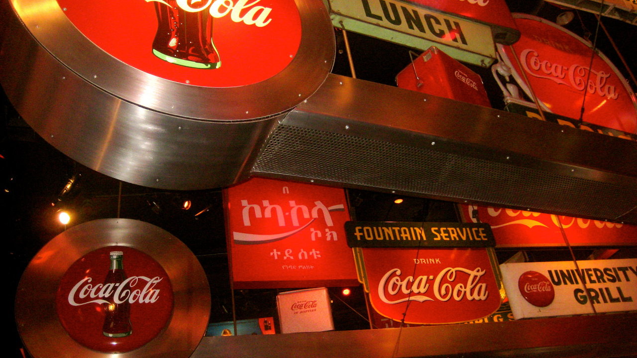 Coca-Cola Museum in Atlanta, Georgia
