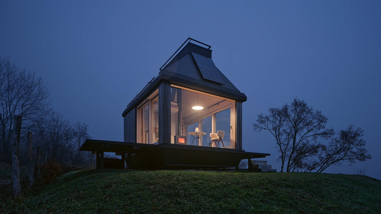 D�ev�n� domek z�d�lny slovensk�ho v�robce Ark Shelter