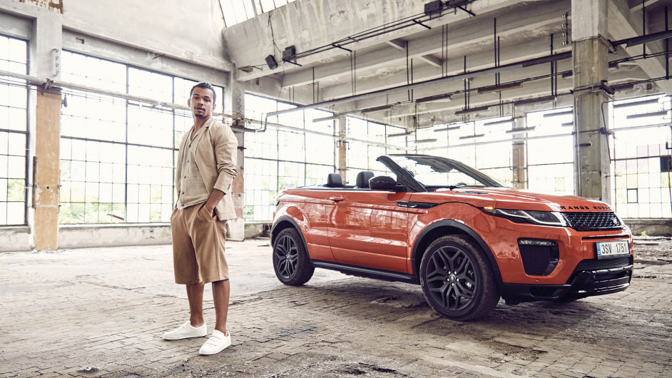 Nov model Range Rover Evoque je robustn tlem a nespoutan duchem. Stejn jako zpvk a sportovec Ben Cristovao.