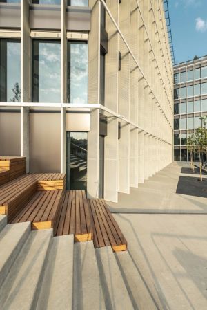 Uniktn kancelsk projekt Palmovka Open Park ocenn Best of Realty 2018 spojuje modern architekturu s histori.