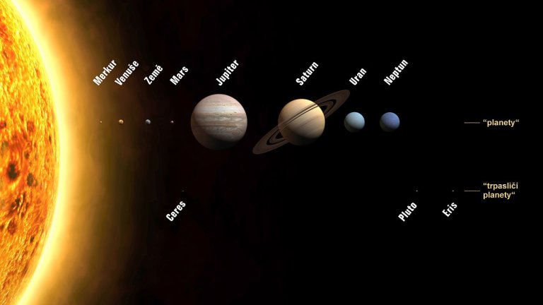 Která je největší planeta?