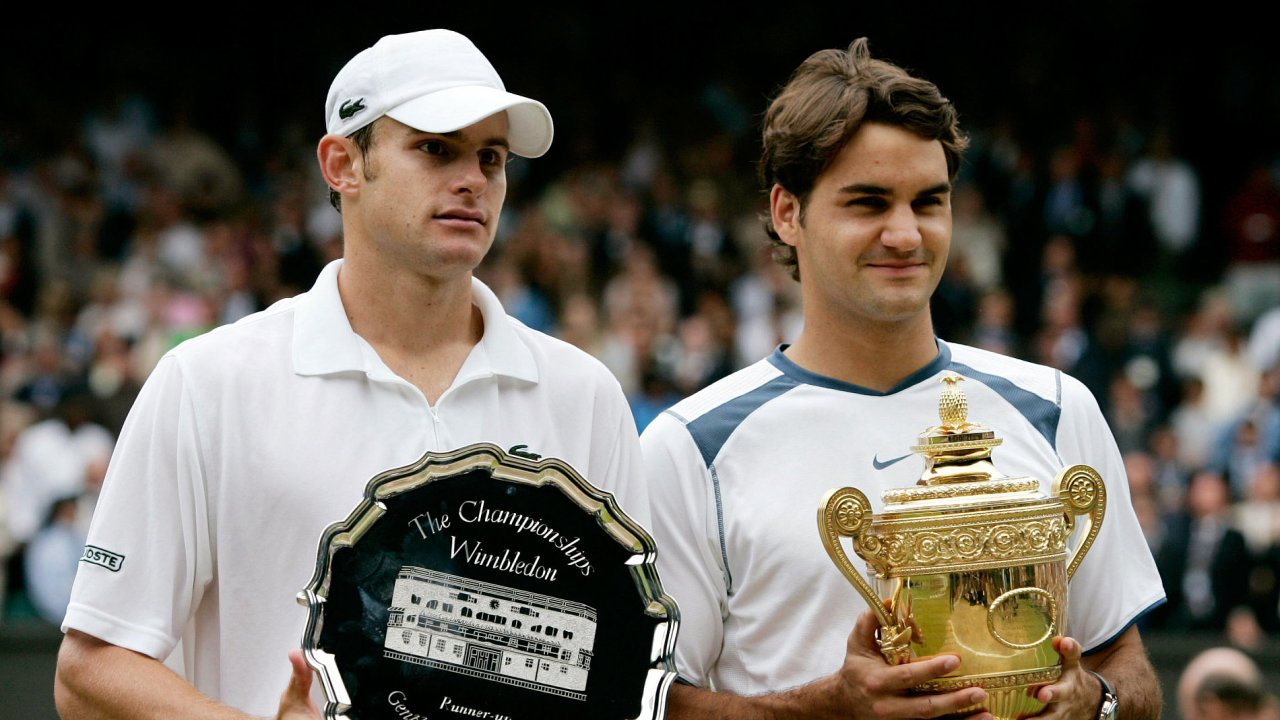 Federerovy okamiky wimbledonsk slvy