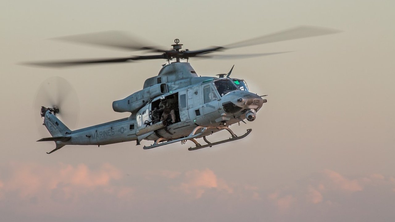 Víceúèelová helikoptéra UH-1Y Venom.