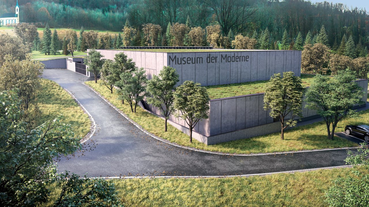 Do fondu ZDR letos pibyl depozit muzea modernho umn v Salcburku
