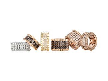 … najít v sobě špetku rockstar a nebrat se příliš vážně. Italský šperkař použitím tmavých diamantů v kolekci Rock & Diamonds vzdává hold každé femme fatale, která se nebojí překročit hranice konvencí, energické ženě se silnou vůlí, která si jde přímočaře za svým.