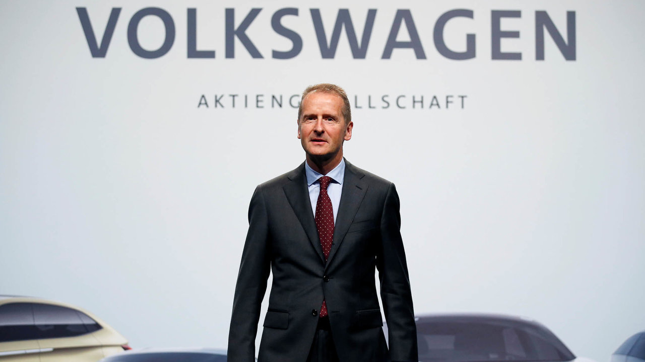 Herbert Diess, generální ředitel a šéf představenstva Volkswagenu.