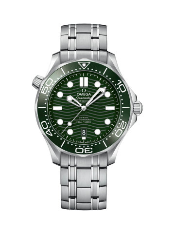 Potápěčská řada Seamaster Diver 300M patří od roku 1993 ke klasikám značky Omega. Namísto modrého modelu, který nosil filmový James Bond, si teď ale můžete pořídit elegantní zelenou, která má na ciferníku laserem vyryté vlny.