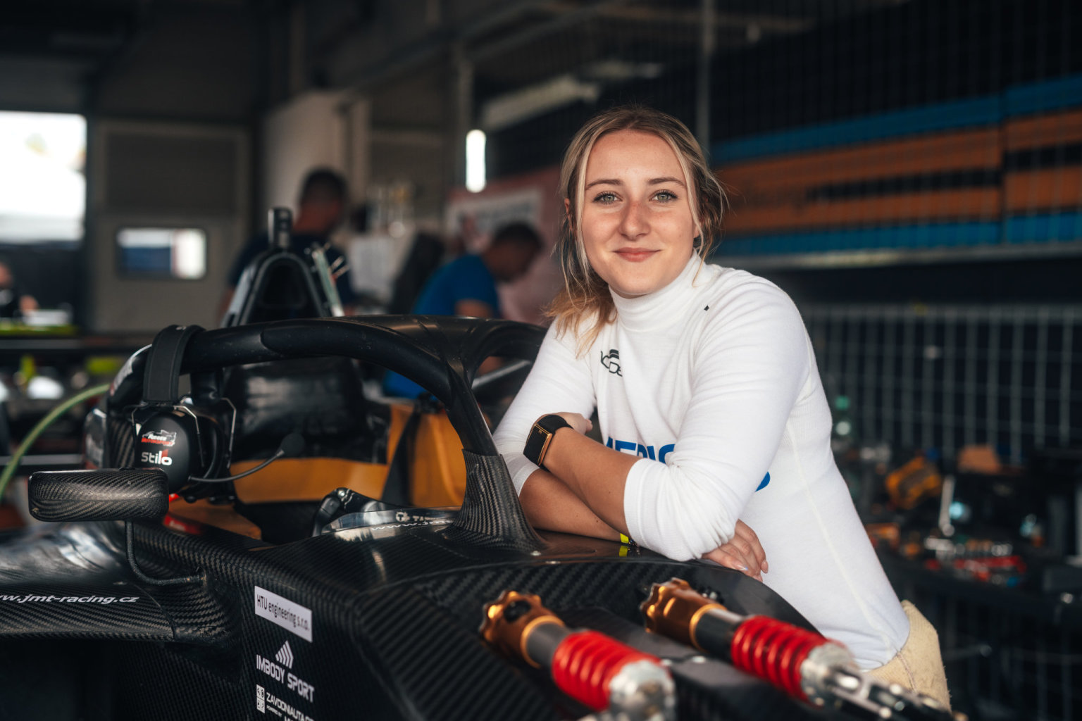 Automobilová závodnice Nicole Havrda (Foto: HN – Tomáš Škoda) Automobilová závodnice Nicole Havrda