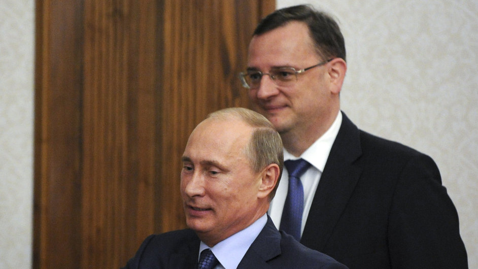 Èeský premiér Petr Neèas se v Soèi setkal s ruským prezidentem Vladimirem Putinem.