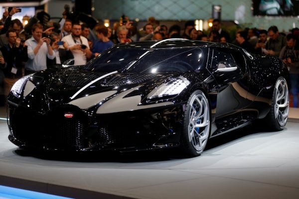 Nejdraší nové auto na svt, Bugatti La Voiture Noire.