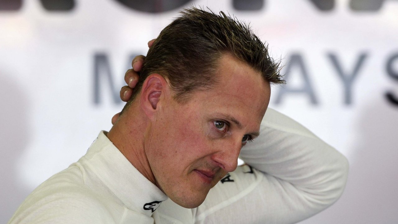 Bval pilot formule 1 Michael Schumacher.