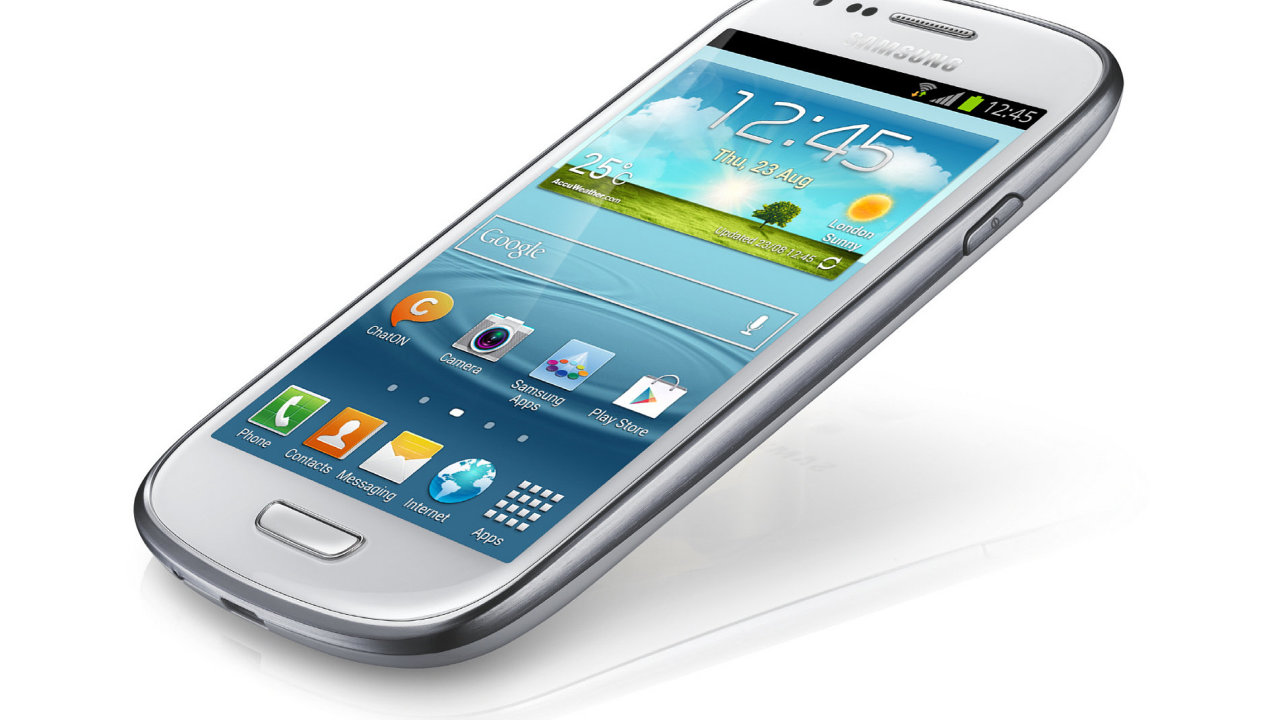 Oficiln fotografie telefonu Galaxy S III mini od Samsungu