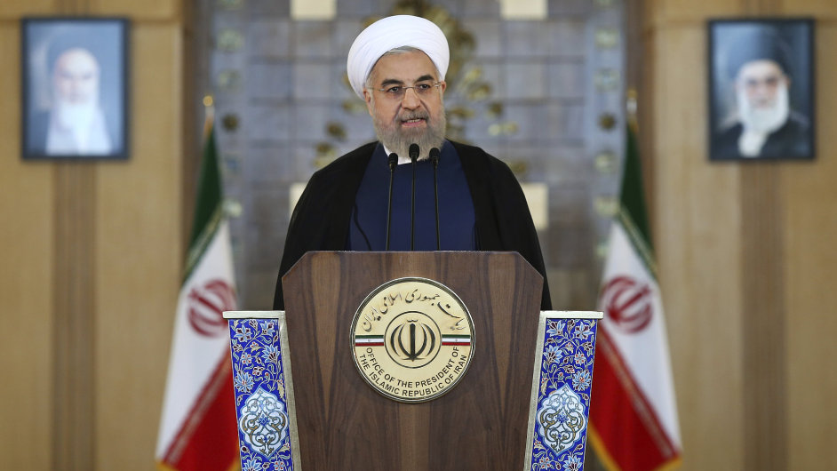 Jádro oslavíme. Íránský prezident Rúhání dohodu uvítal. V zemi se èekají oslavy kompromisu, který je prezentován jako 