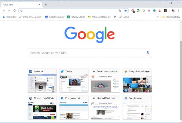 Google Chrome m upraven vzhled a lepho sprvce hesel