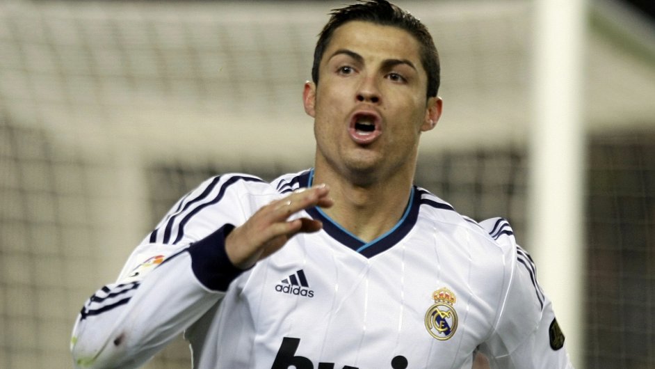 Cristiano Ronaldo v dresu Realu Madrid