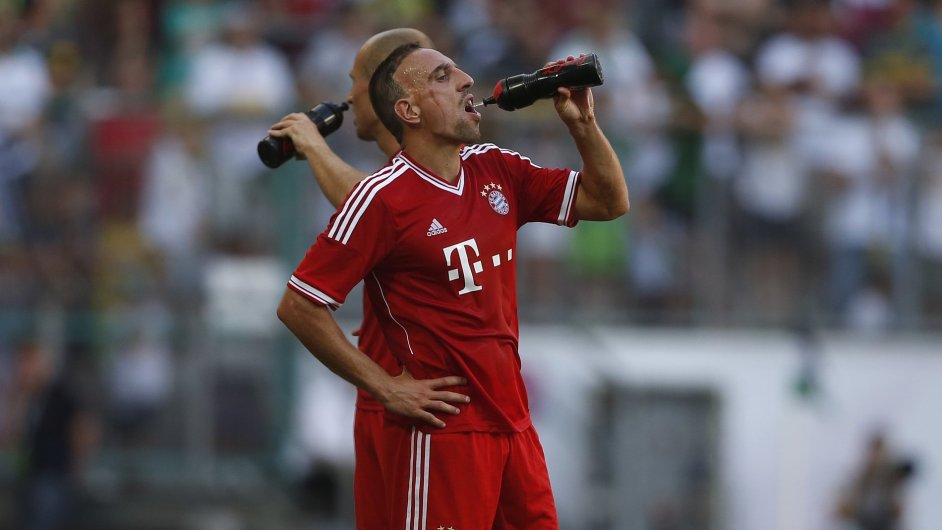Franck Ribry letos vyhrl s Bayernem Ligu mistr