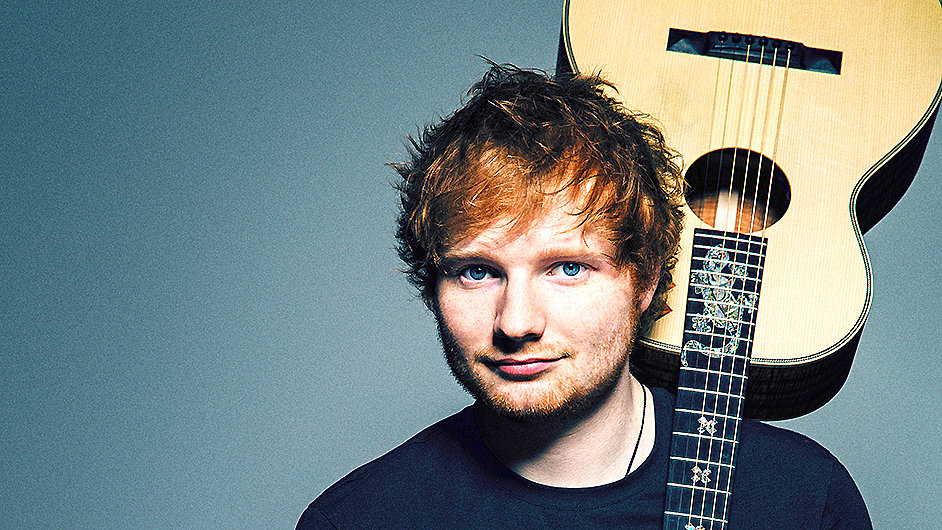 Ed Sheeran byl letos nominovn na ti ceny Grammy.
