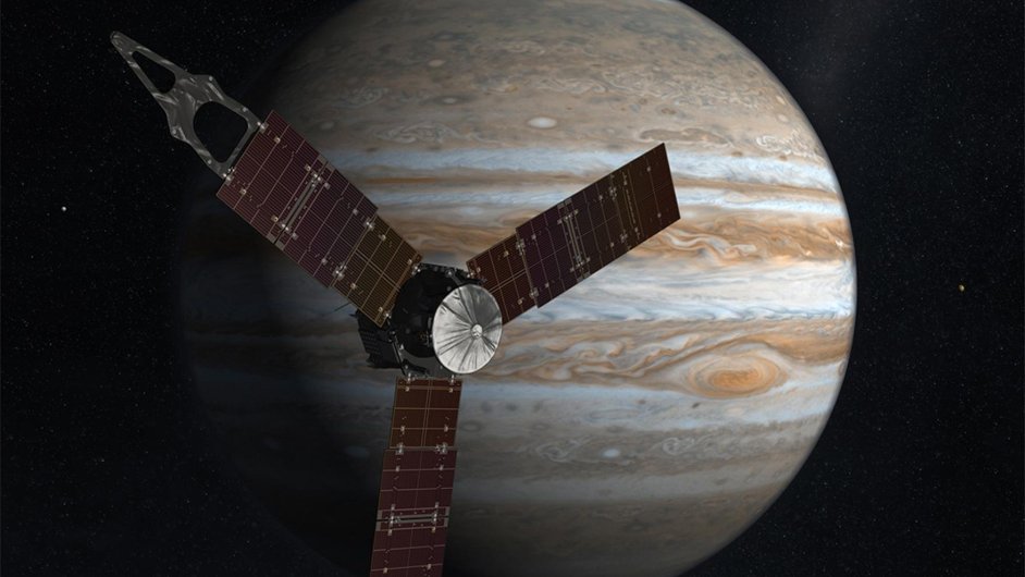 Juno dorazila k Jupiteru.