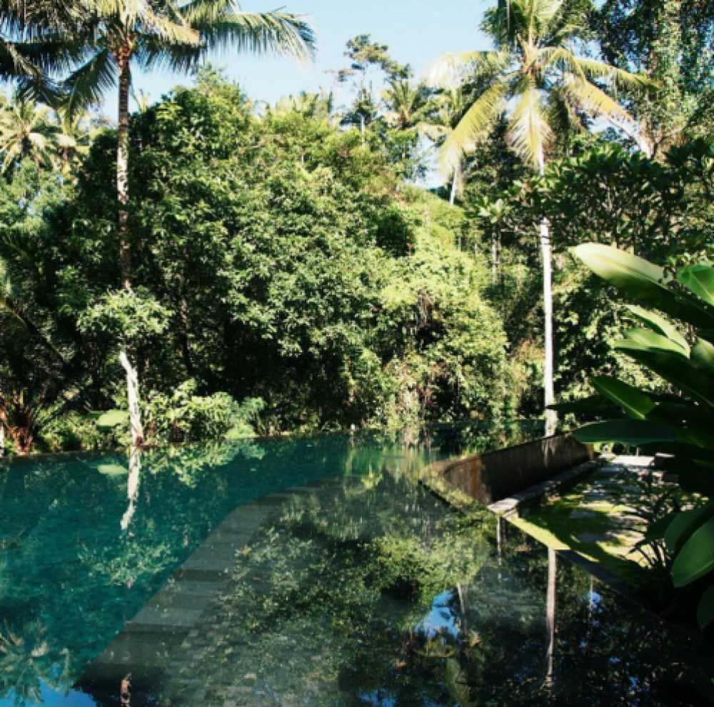 Bazén v soukromé vile, Ubud, Bali