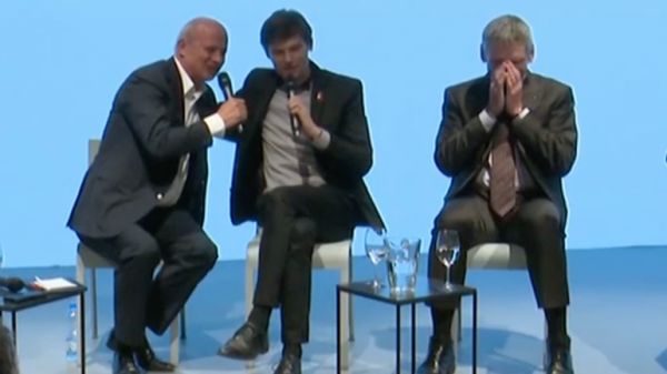 Vzpoura kandid&aacute;t� na prezidenta. Debata se prom�nila v situa�n&iacute; komedii