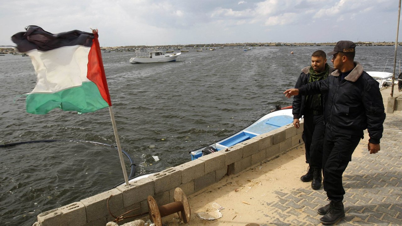Hldka palestinskho pstavu v Gaze, ilustran foto