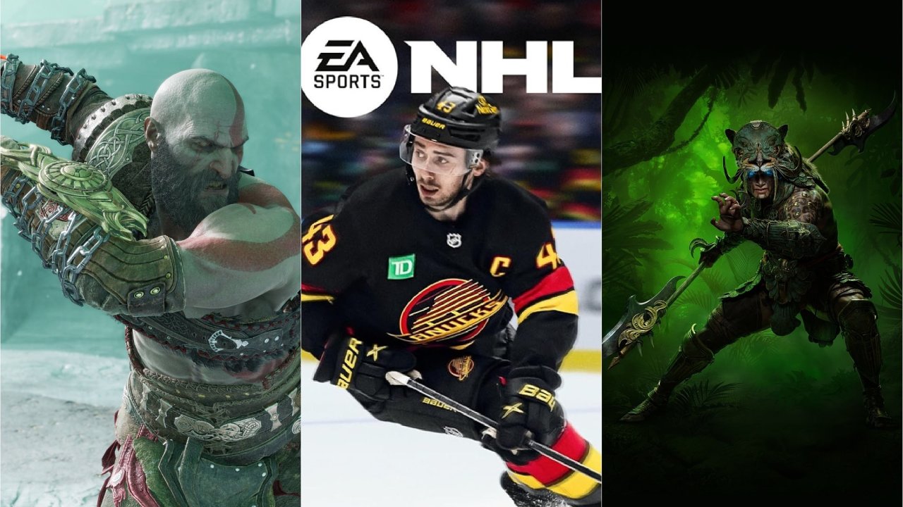 Ti hern tipy: God of War: Ragnark, NHL 25 a Diablo IV: Vessel of Hatred