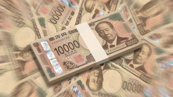 peníze, bankovky, Japonsko, yen