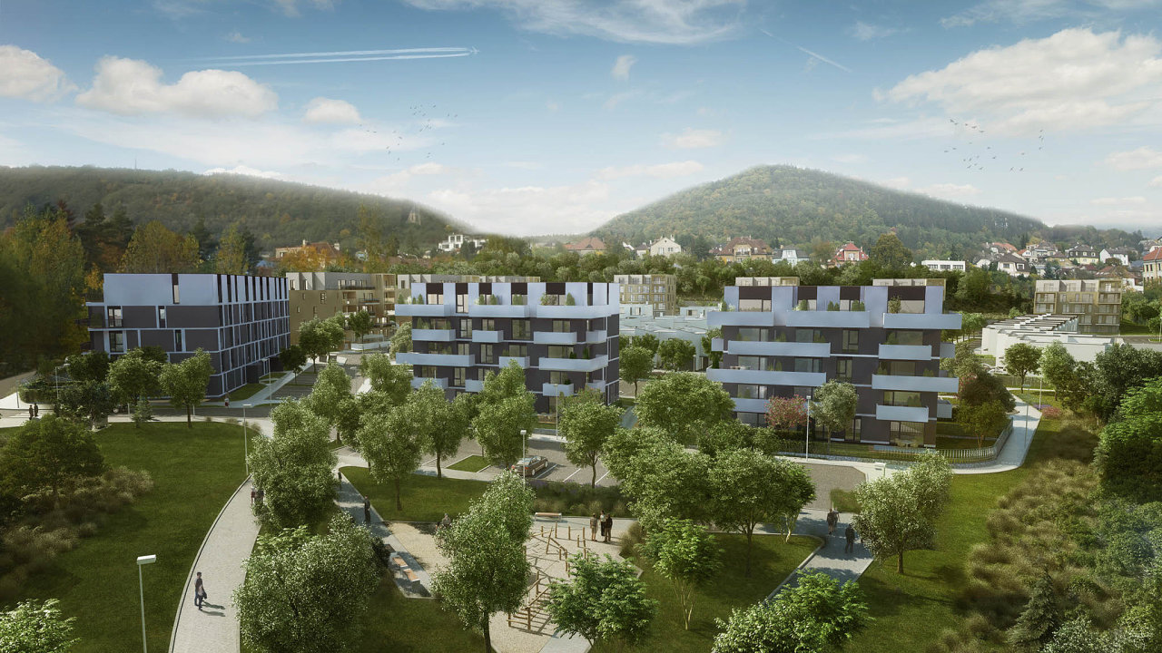 Projekt Berounské brány je komerènì úspìšný, lidé na bydlení ve Støedoèeském kraji slyší.