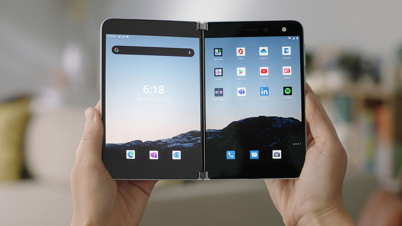 Surface Duo je chytr mobiln zazen s Androidem, ale nem se mu kat telefon.