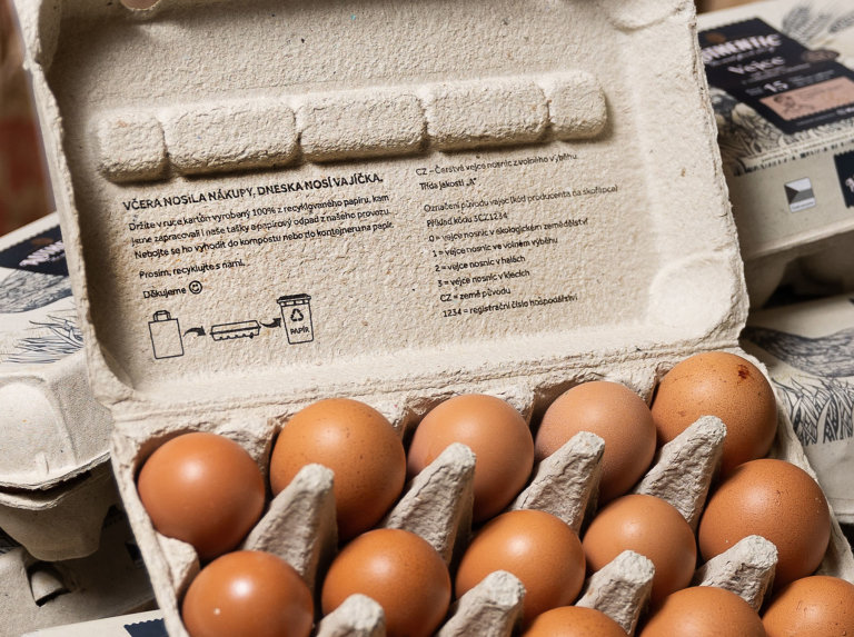 K výrobě krabiček na vejce používáme technologii nasávané kartonáže, říká Ondřej Havlín, marketingový a obchodní manažer Huhtamaki.